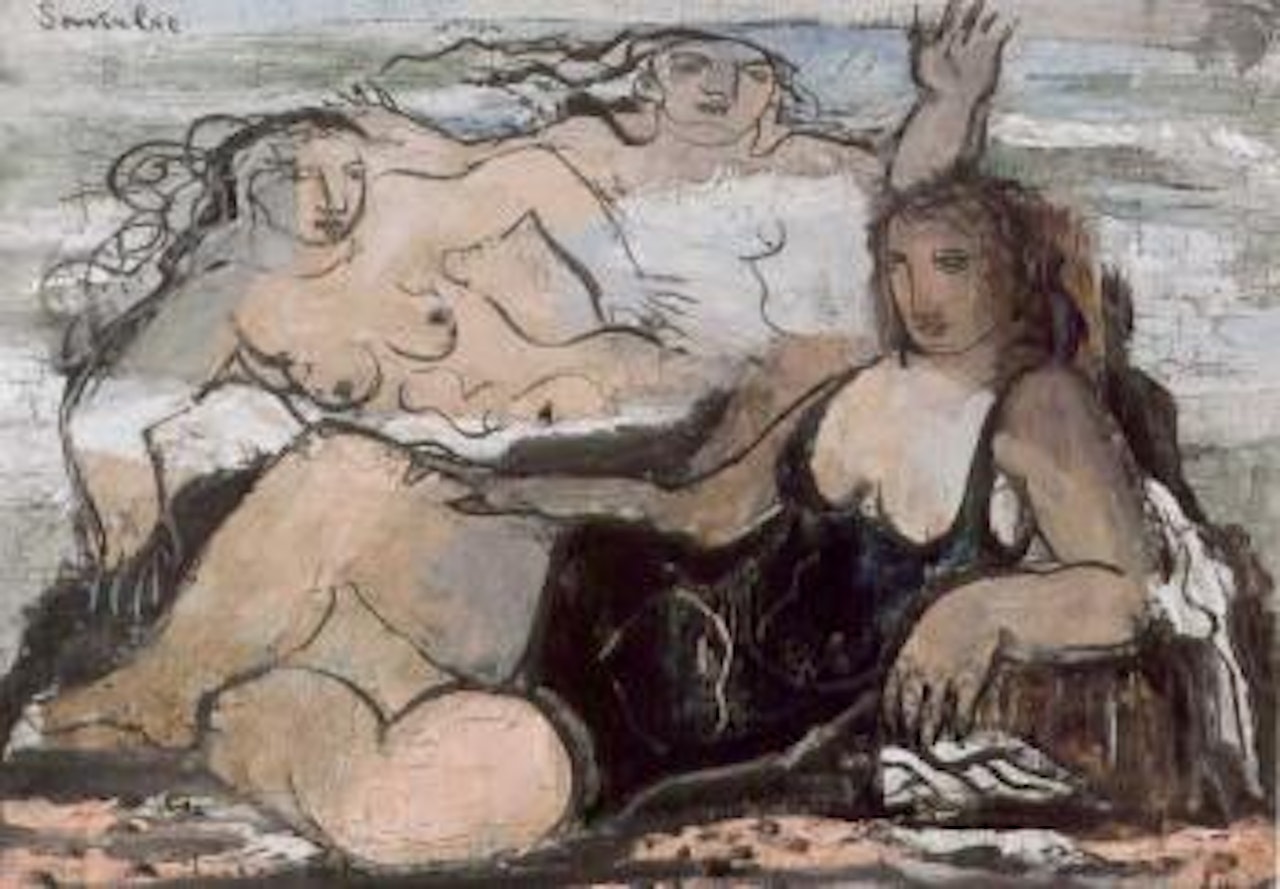 Baigneuses by Jean Souverbie