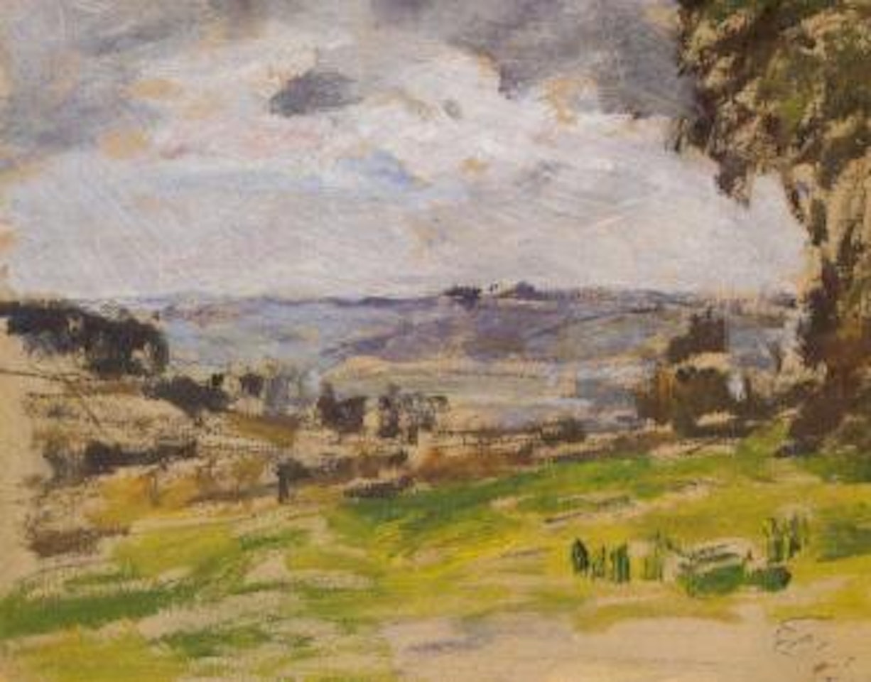 Paysage by Eugène Boudin