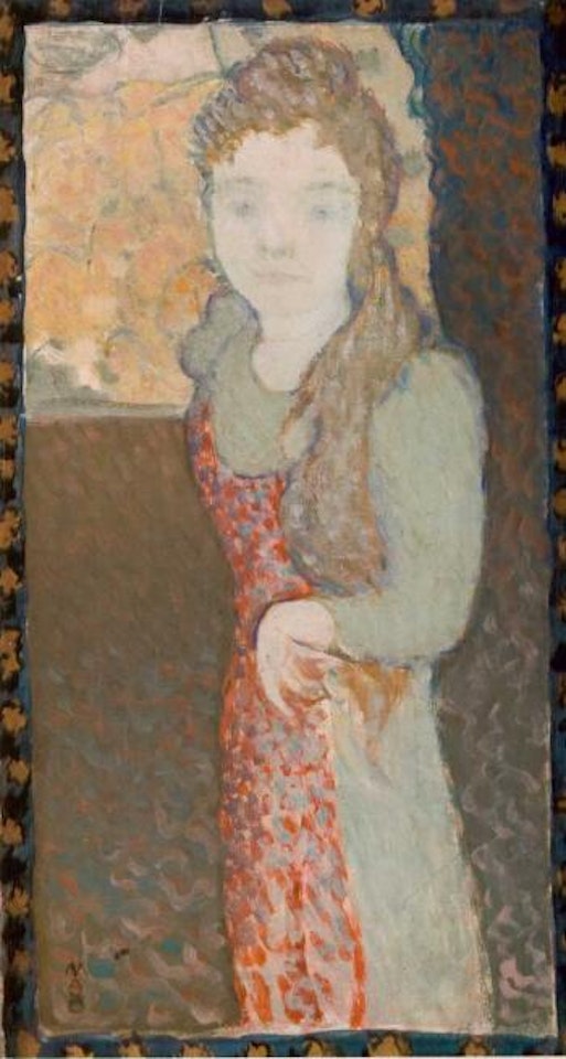 La petite fille au tablier by Maurice Denis