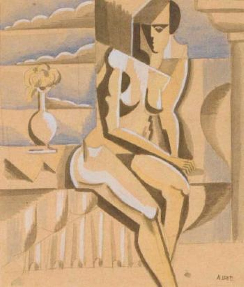 Femme nue assise by André Lhote