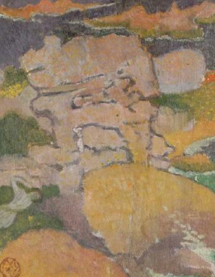Les rochers au Pouldu by Maurice Denis