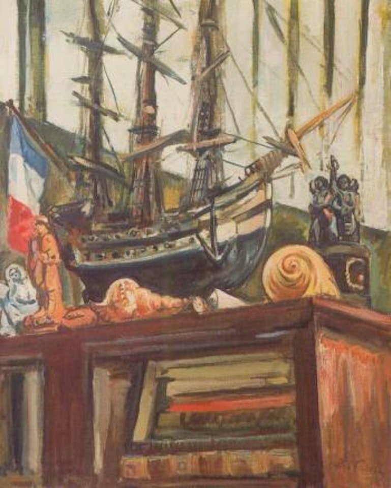 Bateau et coquillages by Othon Friesz