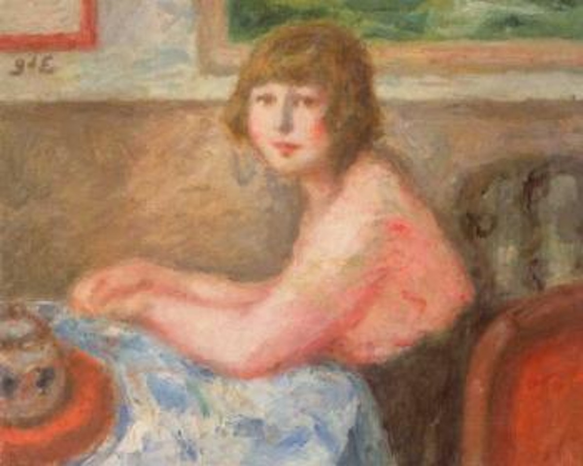 La chemise rose by Georges d’Espagnat