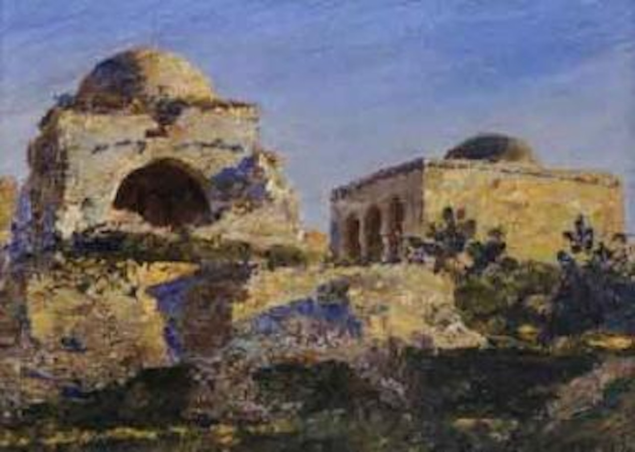 Les Koubas du Belvedere by Alexandre Roubtzoff