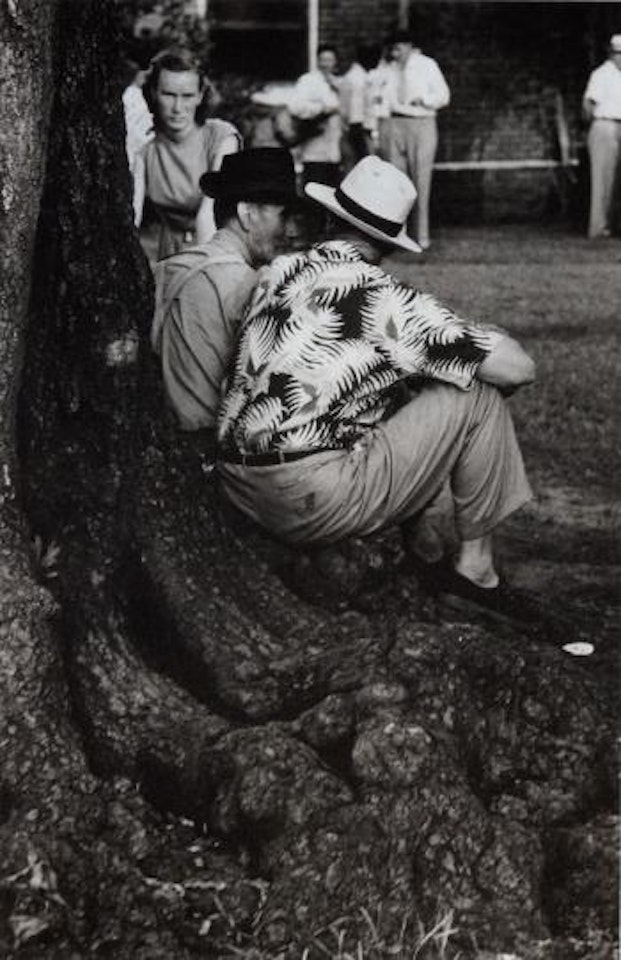 Courthouse Square, Elizabethville, North Carolina by Robert Frank