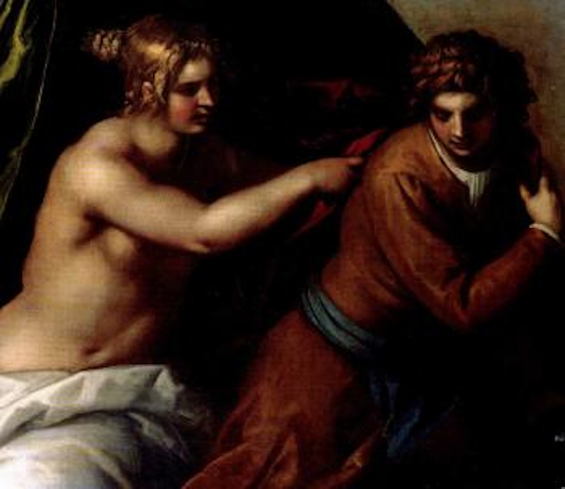 Joseph and Potiphar's wife by Jacopo Palma il Giovane