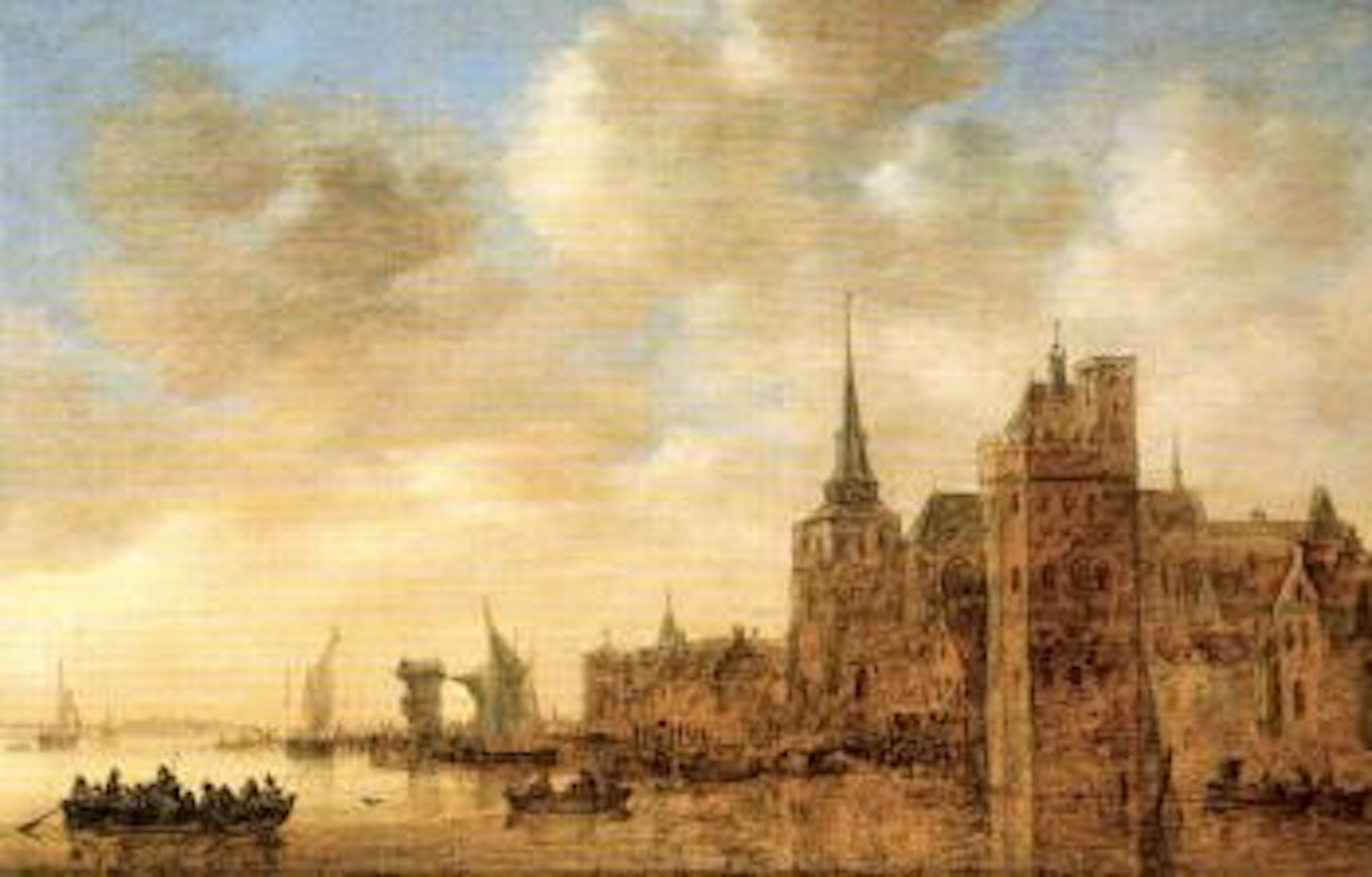 Imaginary view of Antwerp by Jan van Goyen