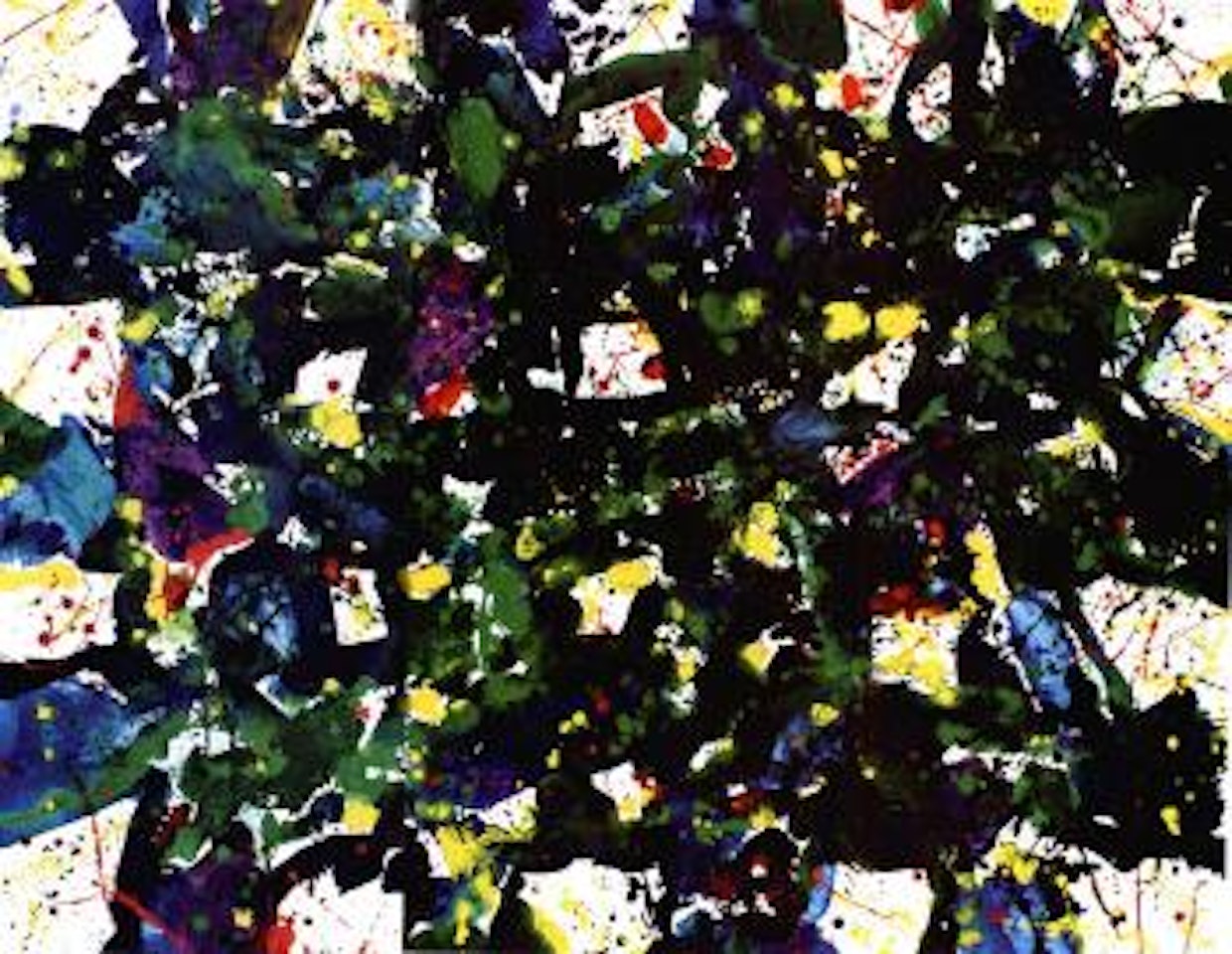 Untitled by Sam Francis