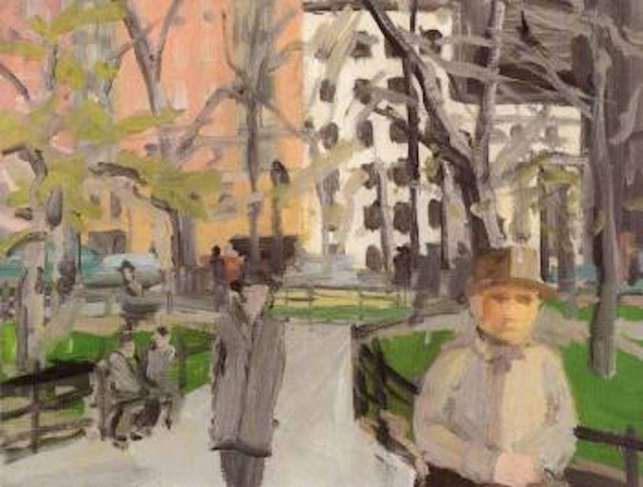 Madison Square Park by Alex Katz