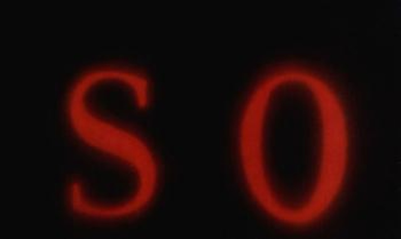 So by Ed Ruscha