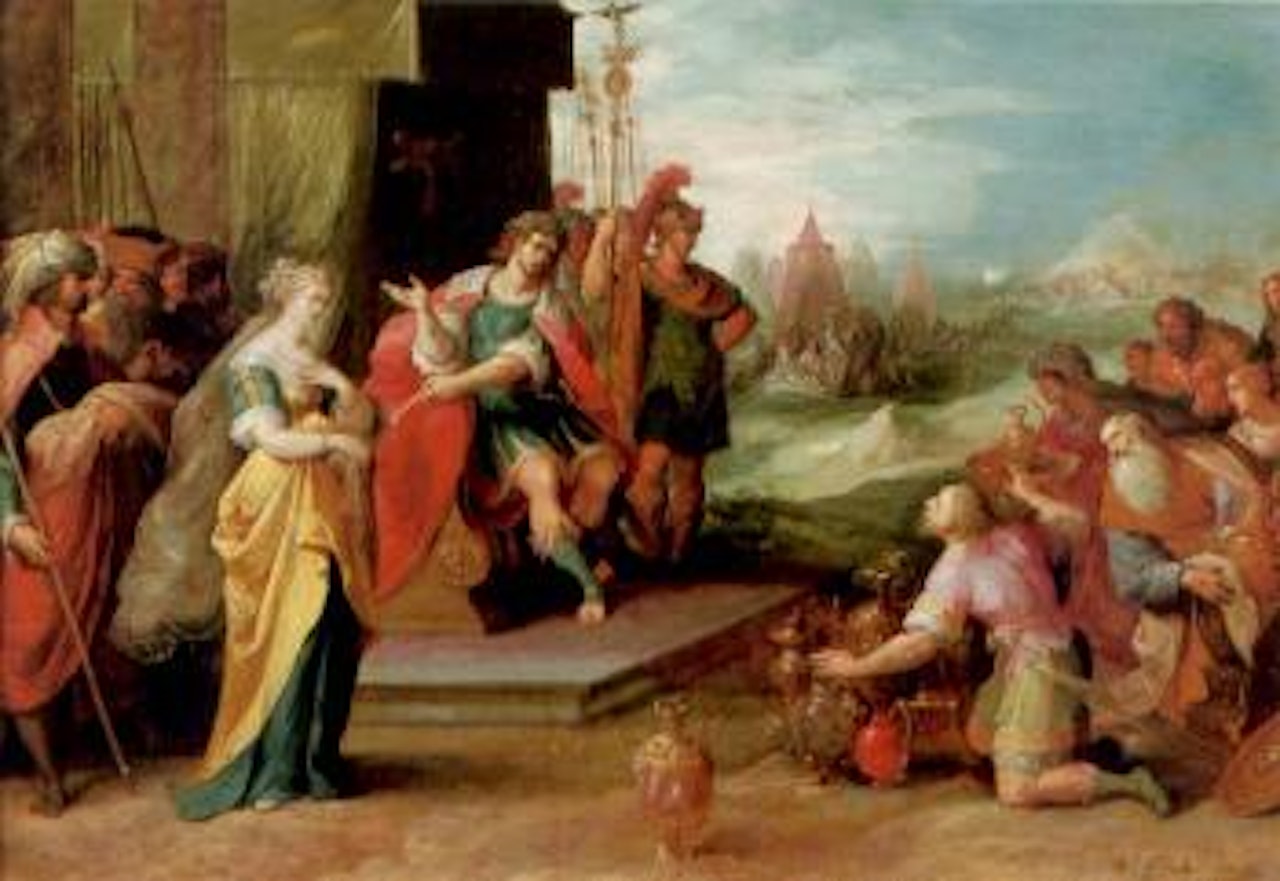 The Continence of Scipio by Frans Francken II