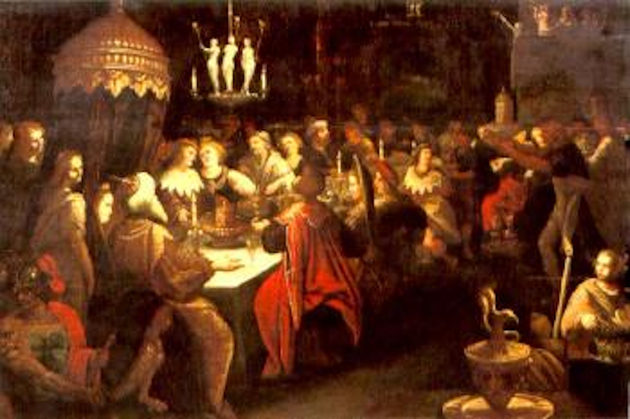 Belshazzar's Feast by Frans Francken II