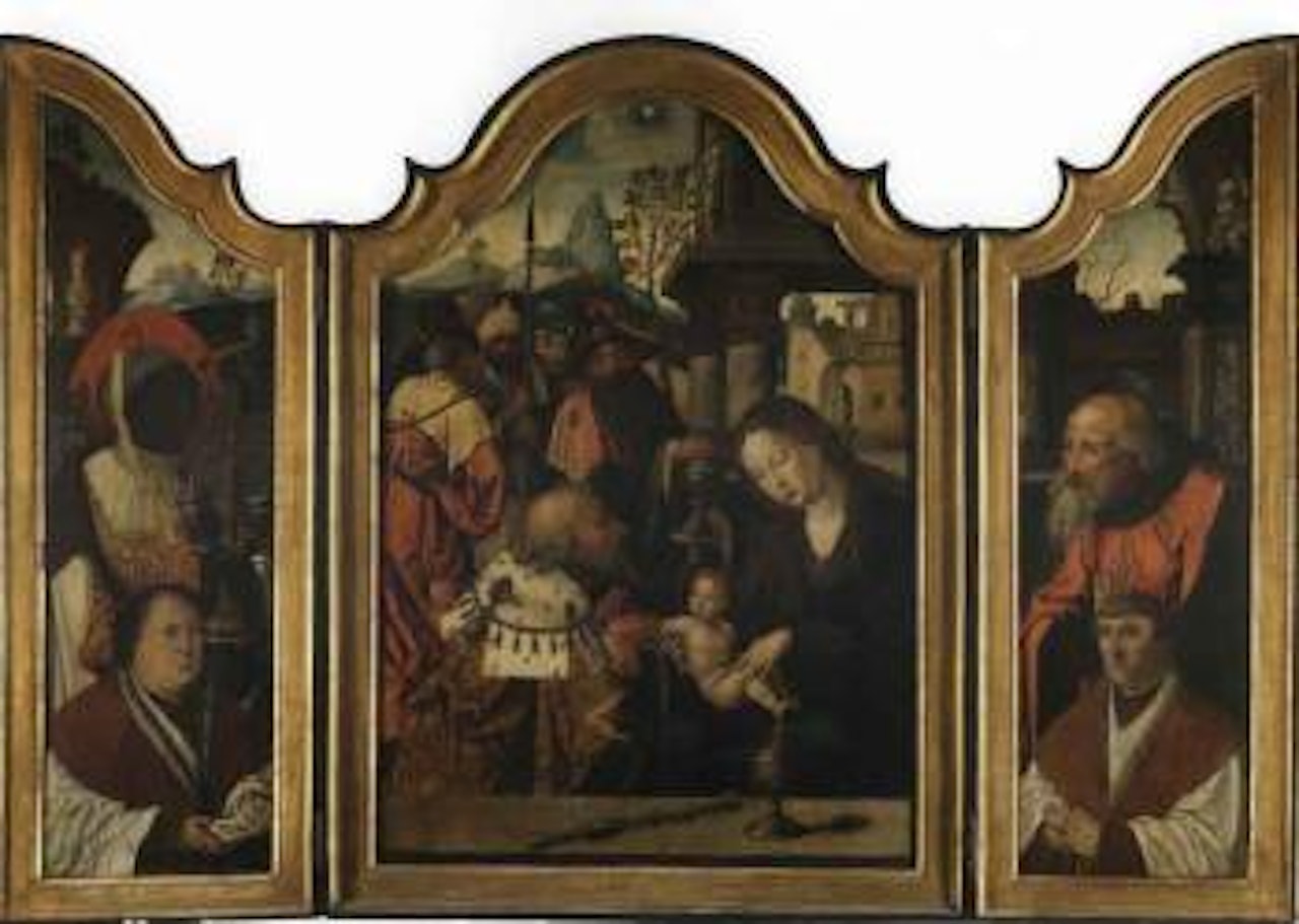 The Adoration of the Magi by Attributed to Pieter Coecke van Aelst I
