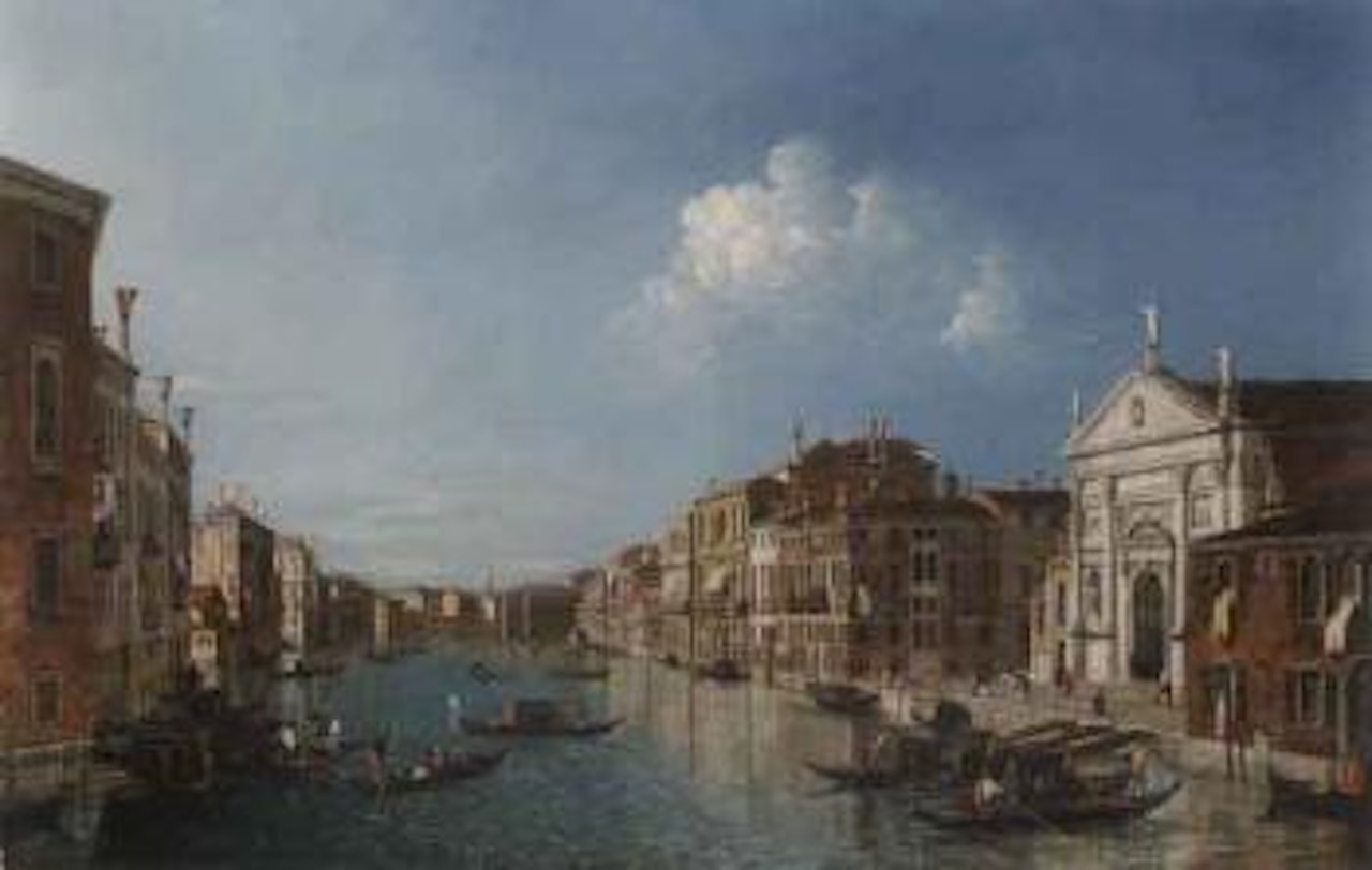 Venice, a view of the Grand Canal looking south-east by Canaletto