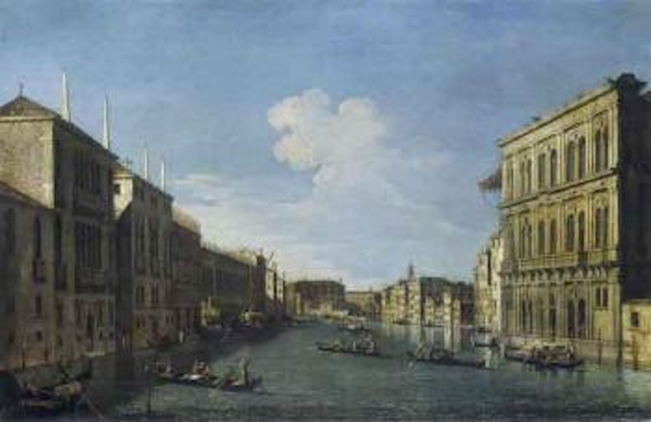 Venice, a view of the Grand Canal by Canaletto