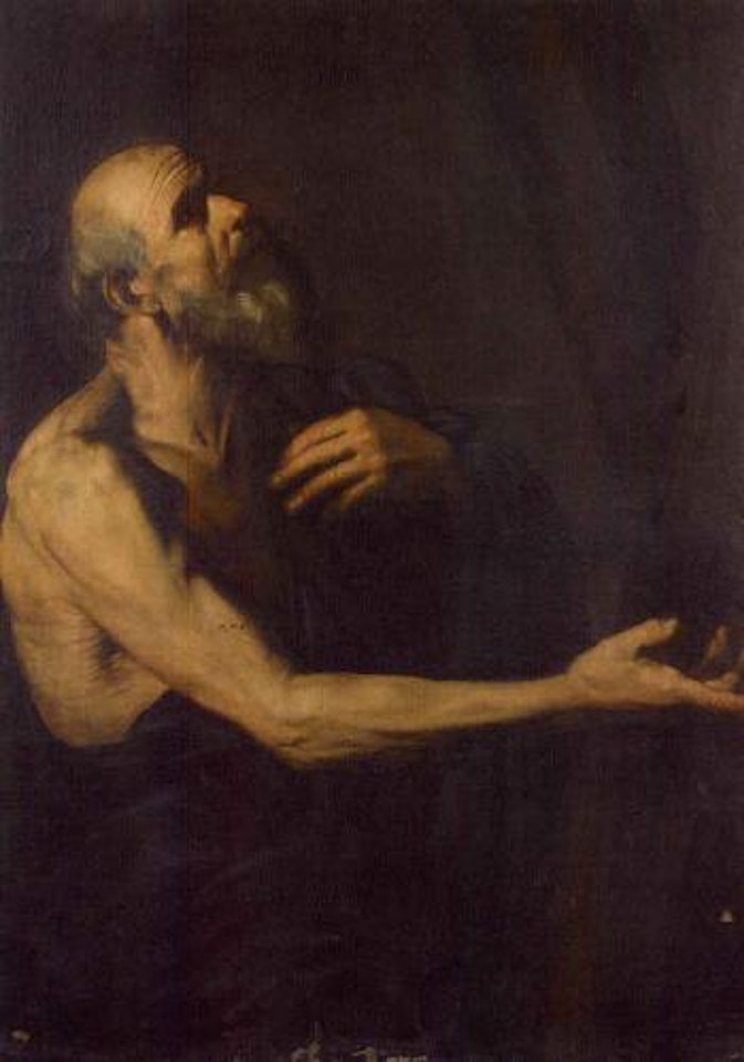 Saint Andrew by Jusepe de Ribera