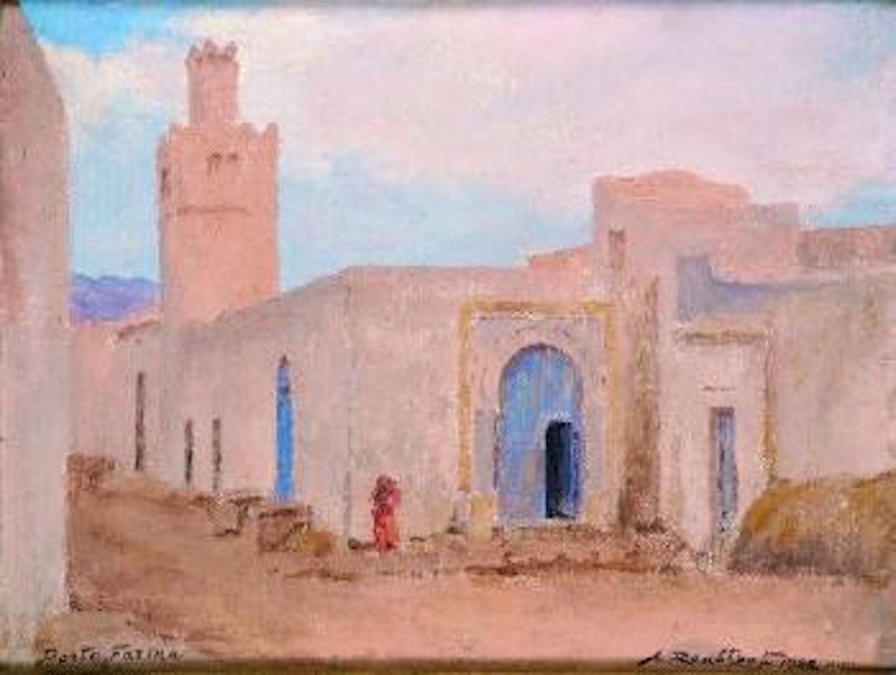 Porto Farina by Alexandre Roubtzoff