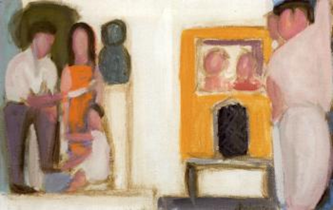 Scene in the street by Diamantis Diamandopoulos