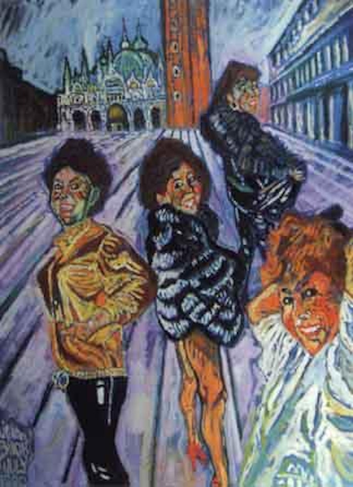 Patti in Venice by John Bratby