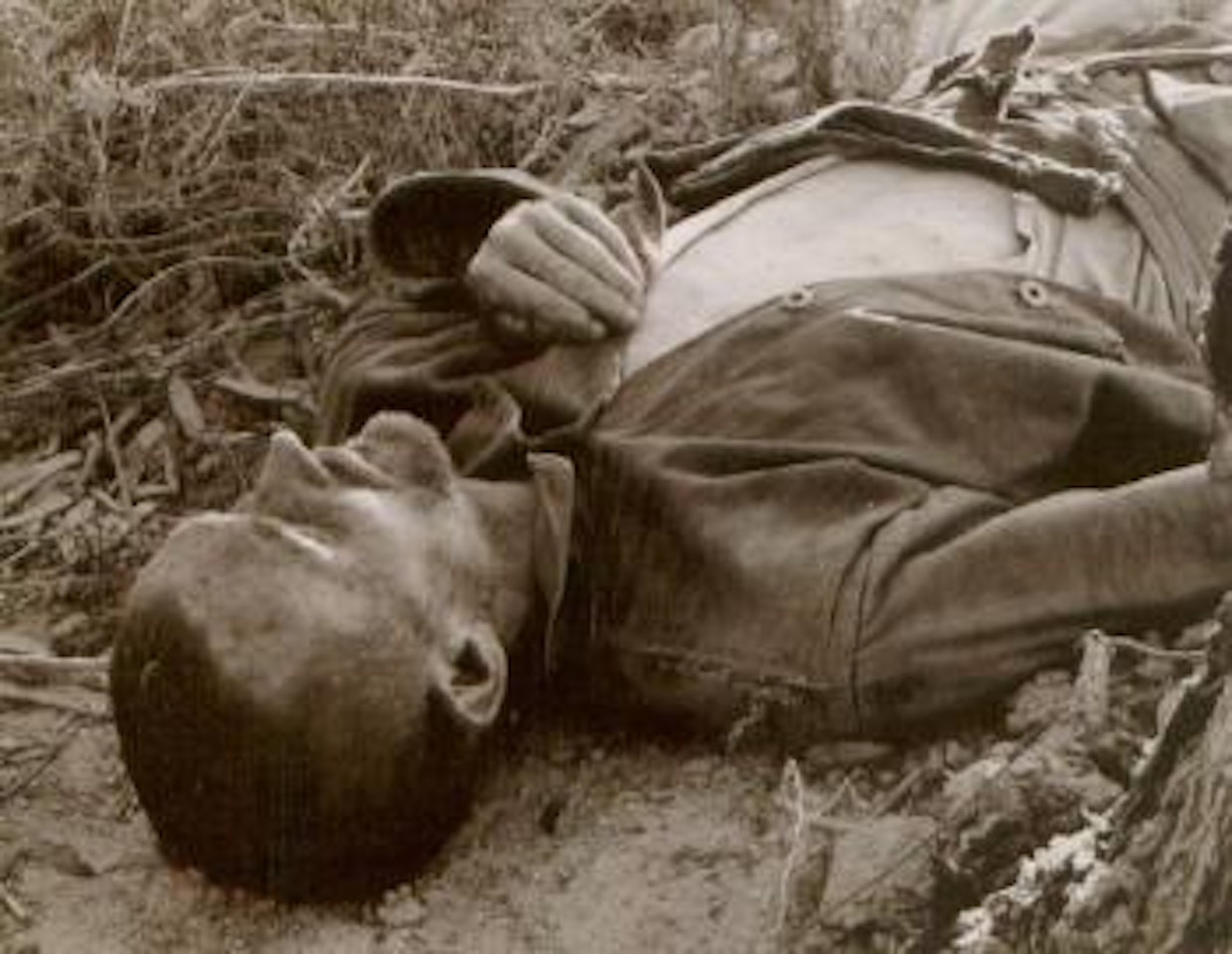 Dead man, Colorado Desert by Edward Weston
