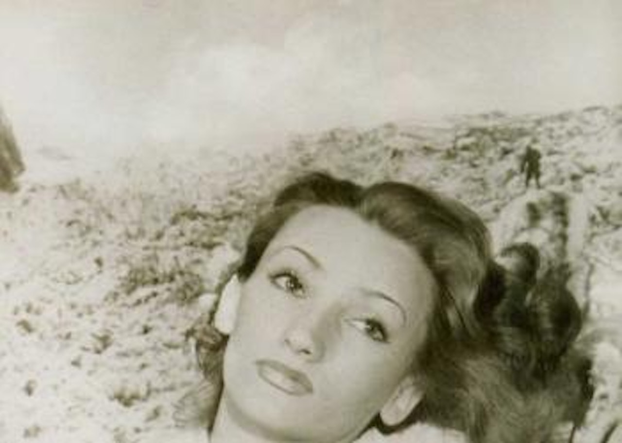 Photomontage, portrait of a woman by Carlo Mollino