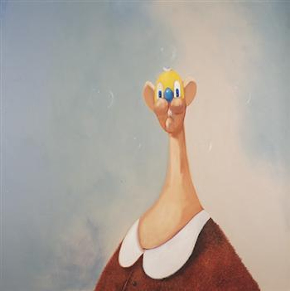 Untitled - Sir Alfred Chipmunk by George Condo