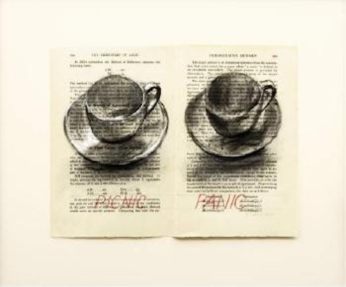 Serie logic drawings, picnic panic by William Kentridge