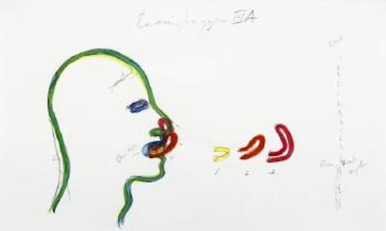 Eating buggers IIIA by Bruce Nauman