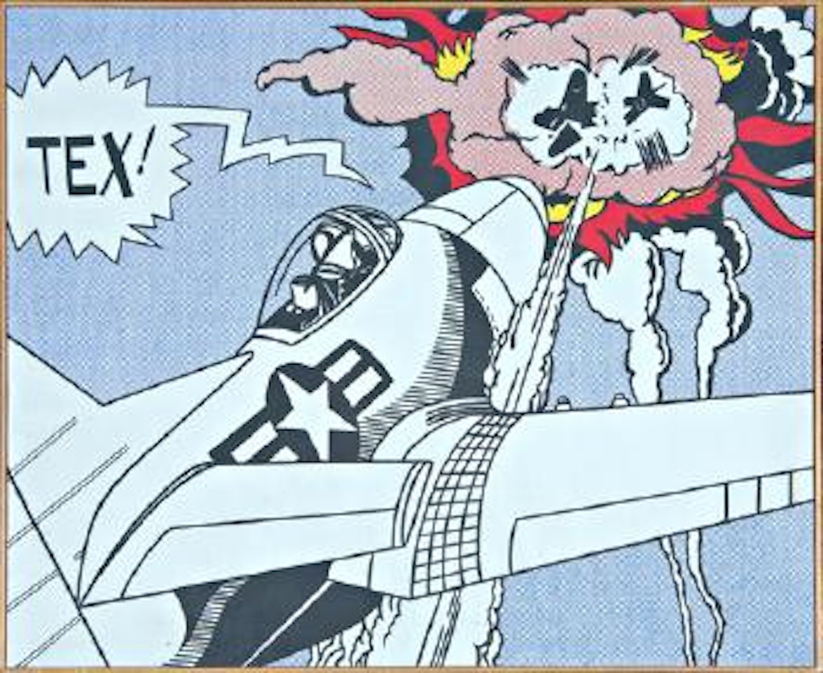 Roy Lichtenstein Tex by Richard Pettibone