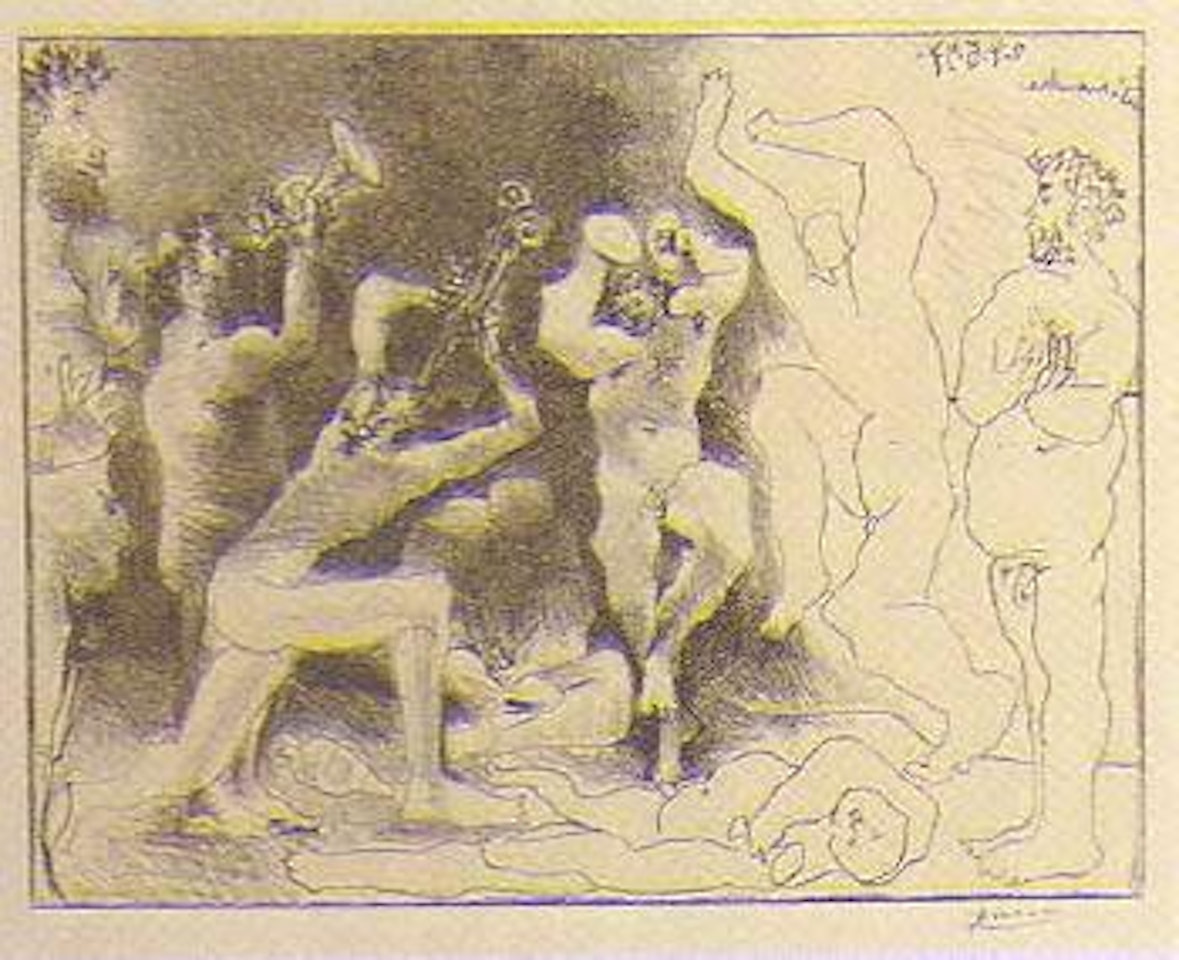 Danse des faunes by Pablo Picasso