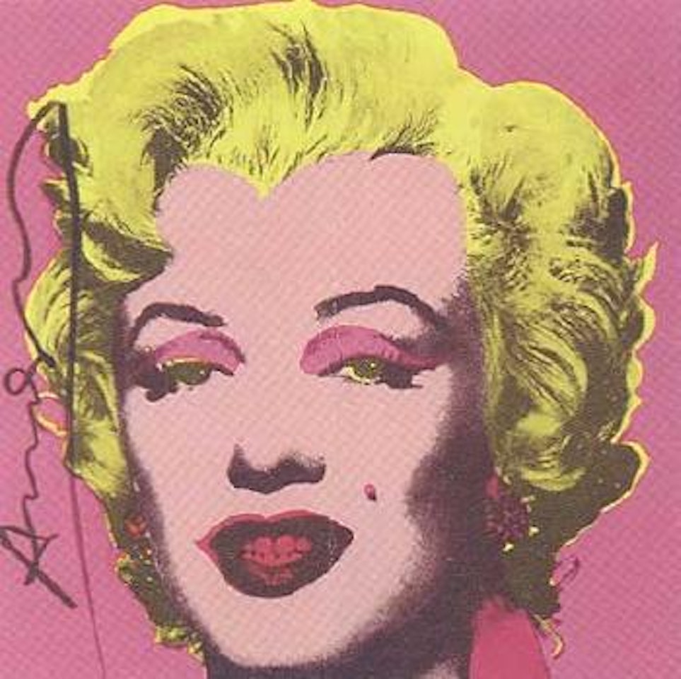 Marilyn, announcement by Andy Warhol