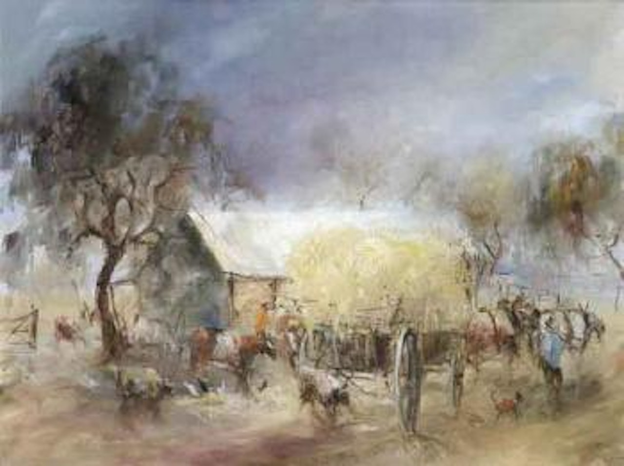 The last load by Hugh Sawrey