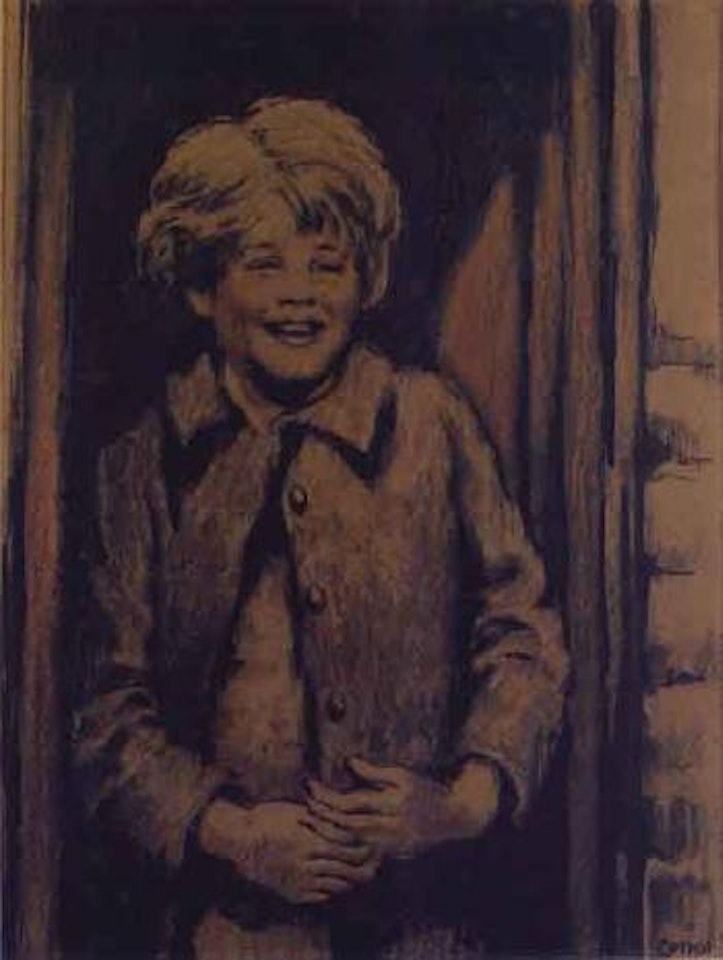 At the door by William Conor