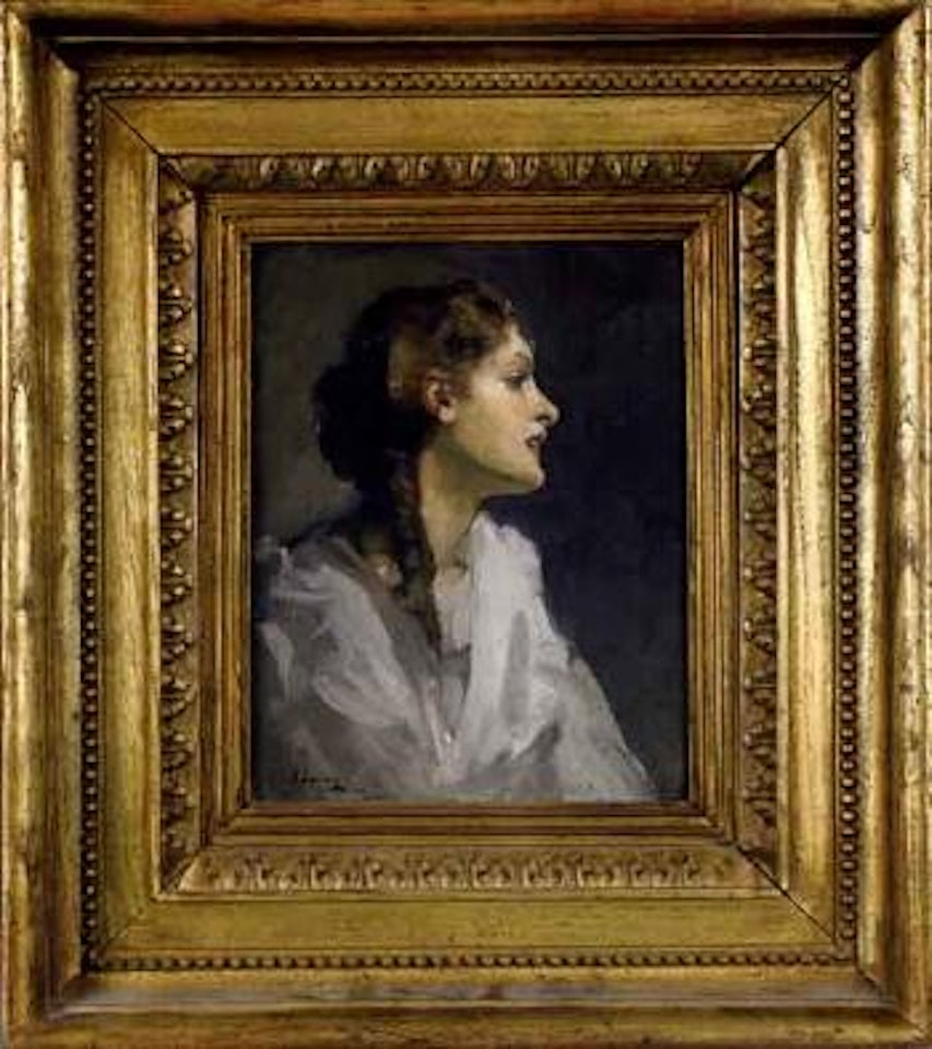 Mary in profile by John Lavery