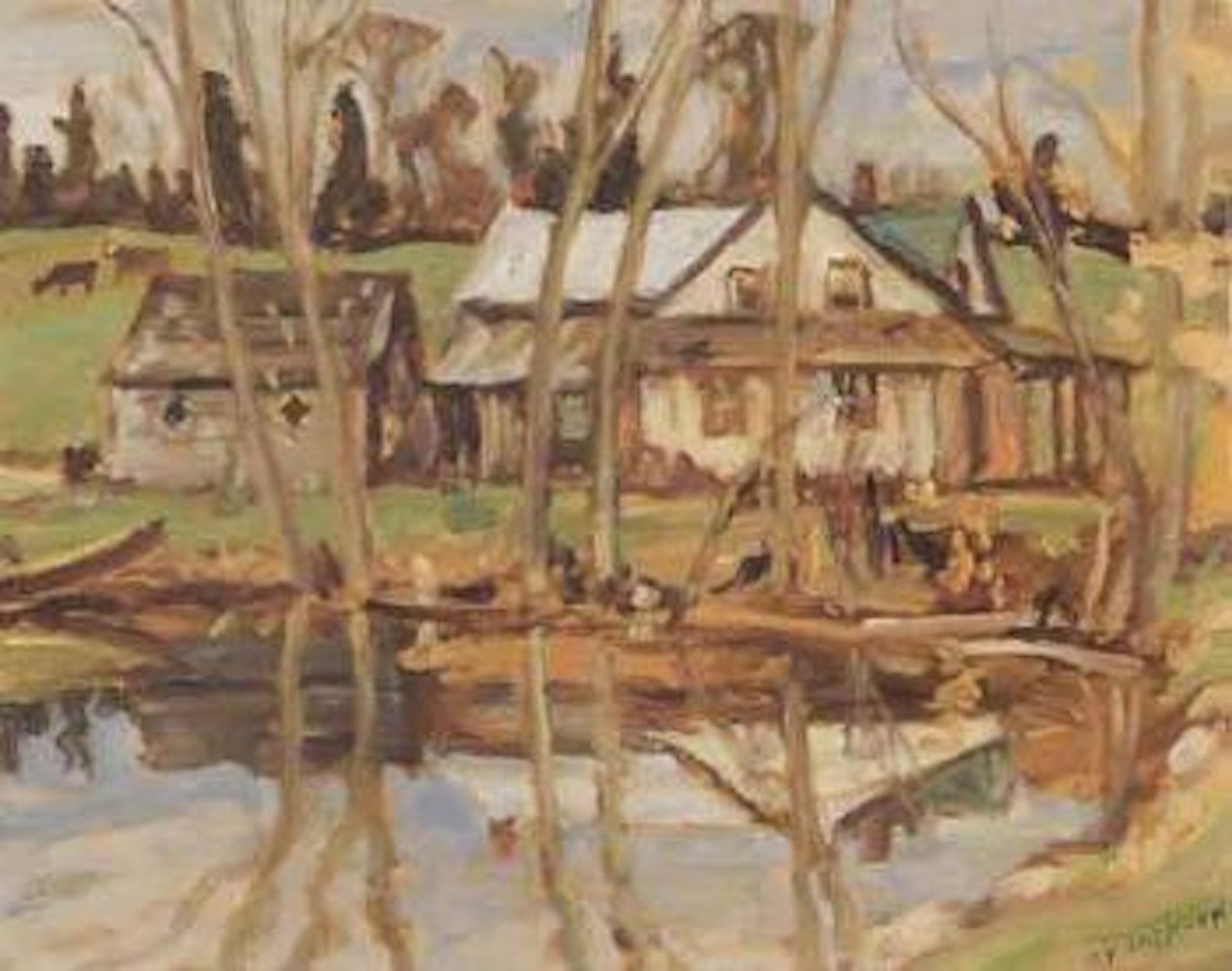 Old house at Calbogie, on the McConnell House by Alexander Young Jackson