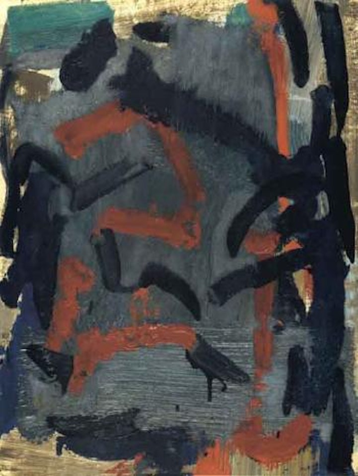 Ou sont les belles ombres by Jean-Paul Riopelle