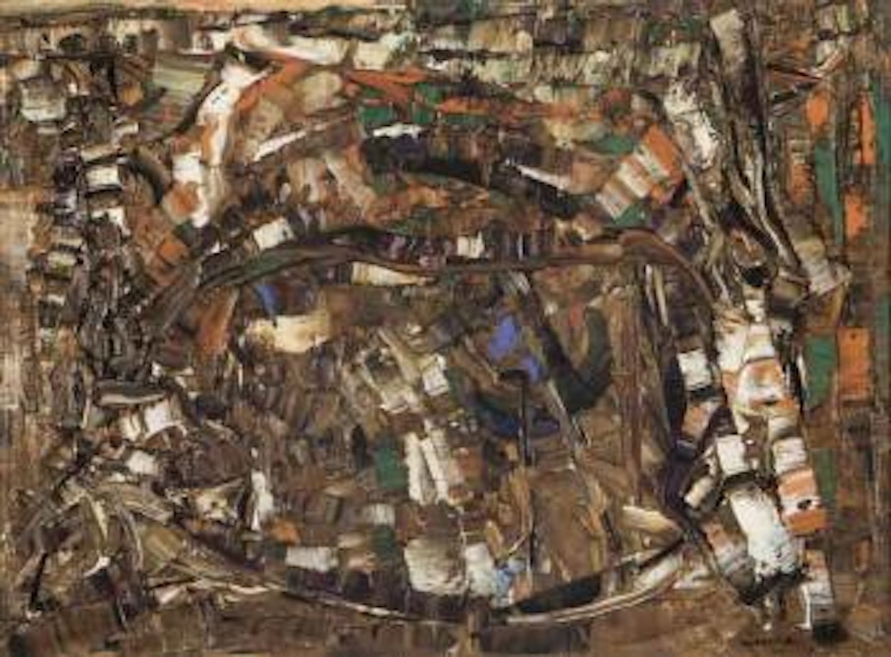 Loin des vitres by Jean-Paul Riopelle