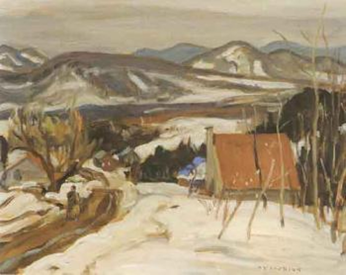 Winter, Ste Adele, Quebec by Alexander Young Jackson