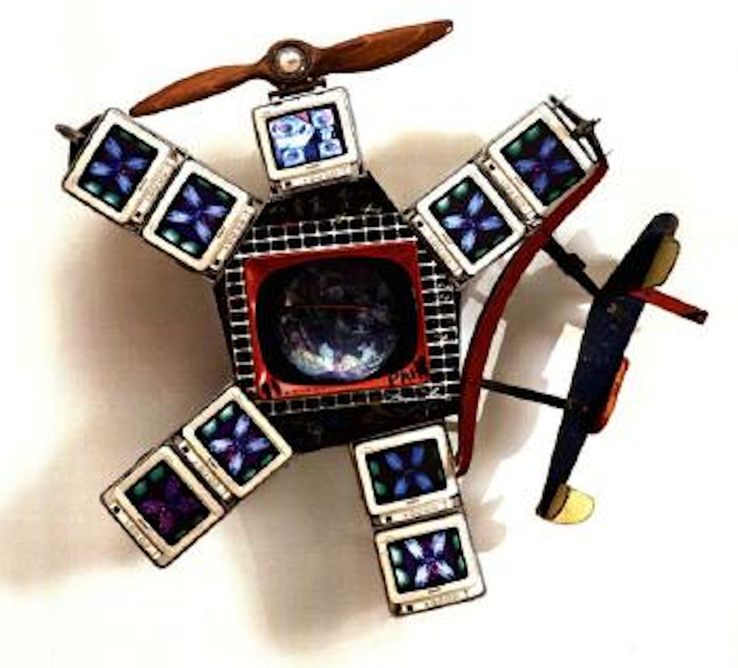 Spaced out and spaced in by Nam June Paik
