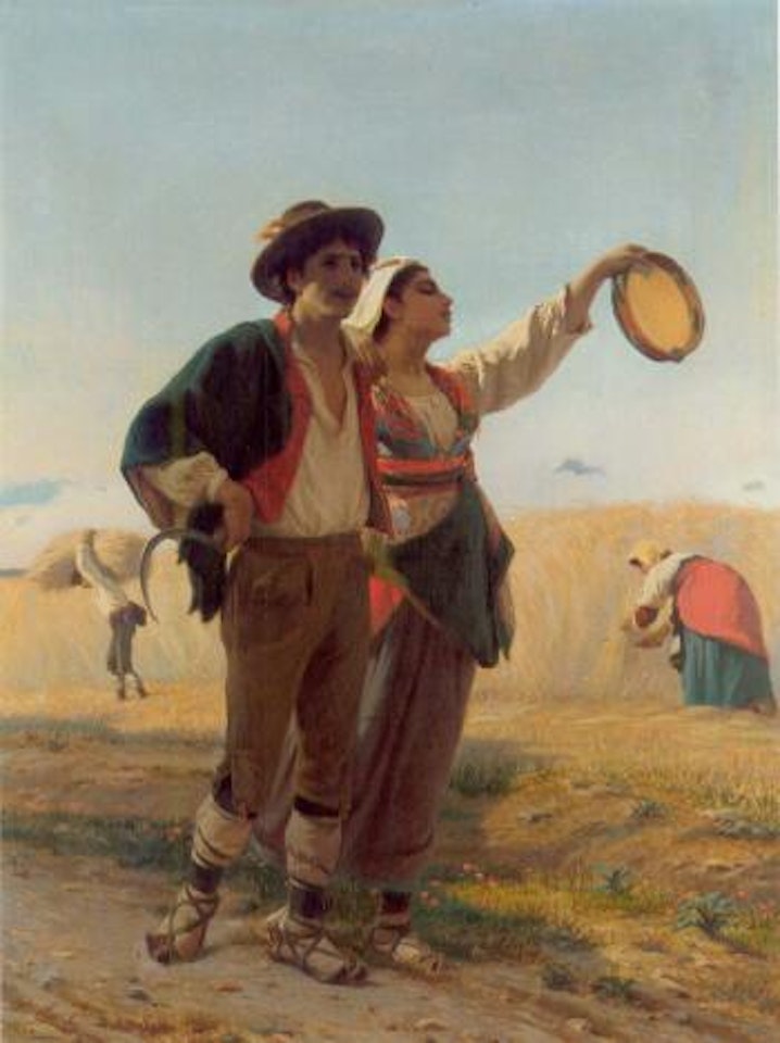 The courtship by Luigi Bechi