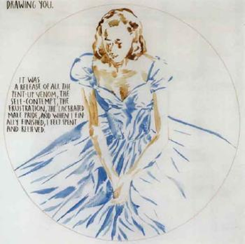 Untitled, drawing you by Raymond Pettibon