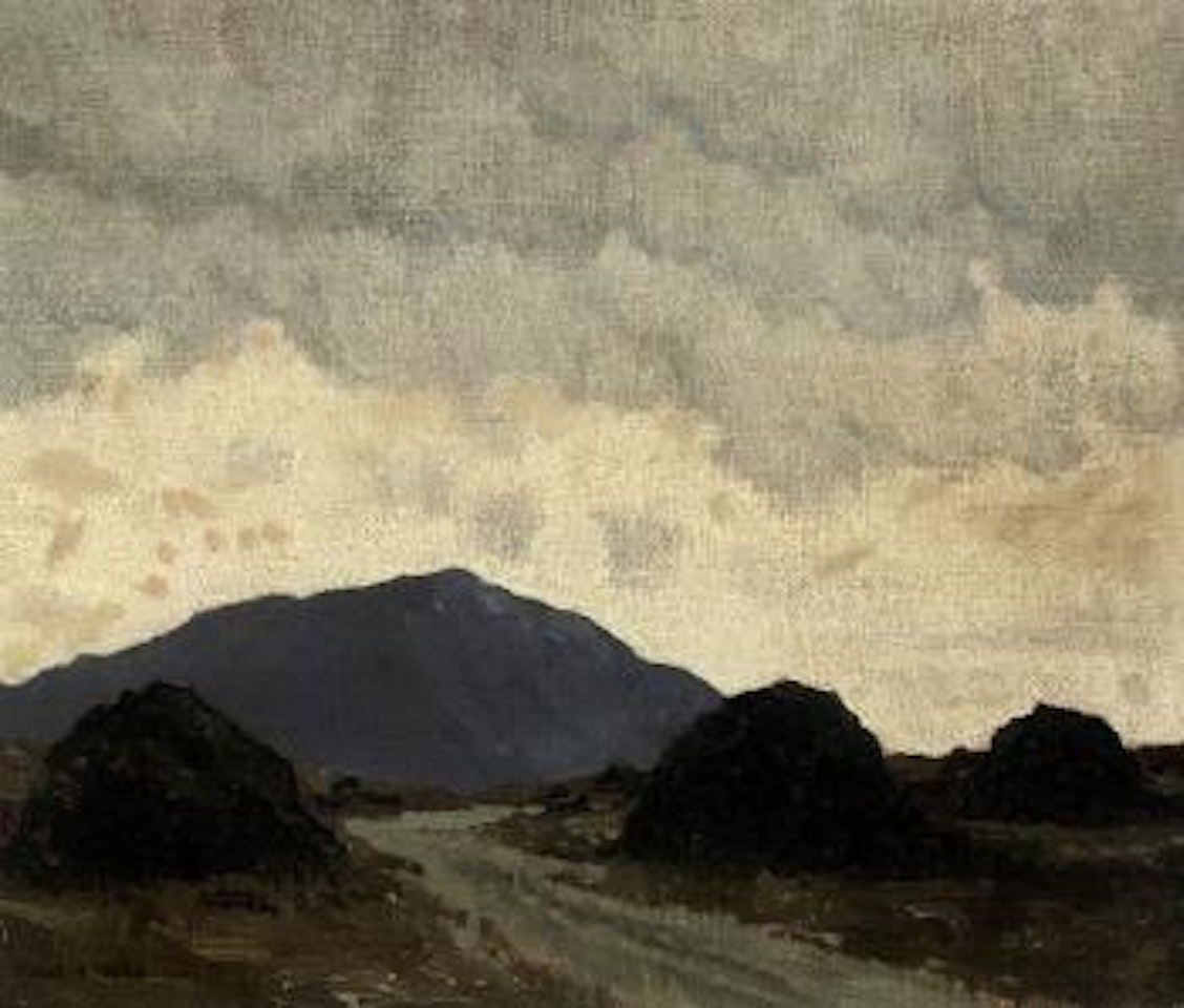 The bog road by Paul Henry