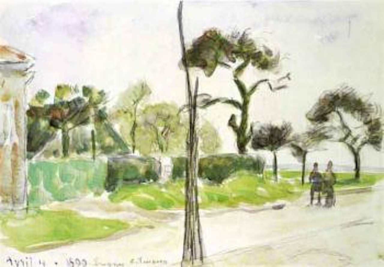Paysage by Camille Pissarro