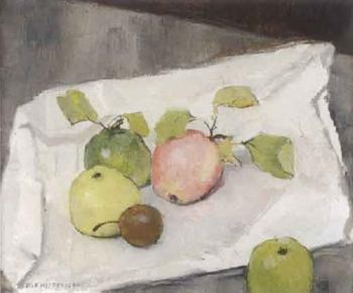 Still life of fruit by Olle Hjortzberg