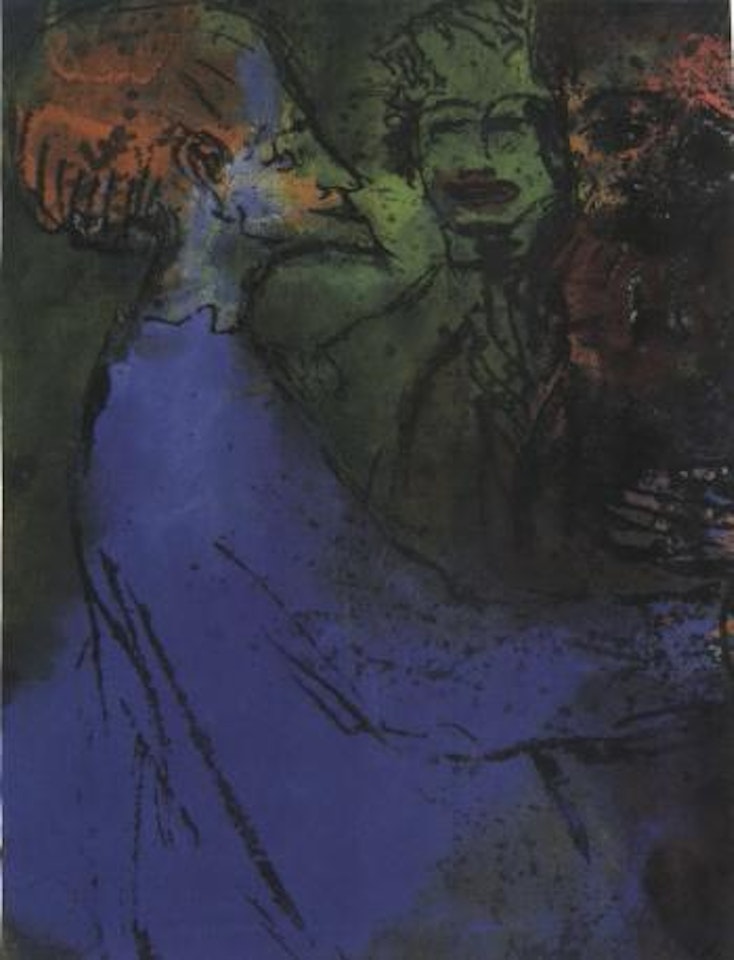 Three figures by Emil Nolde