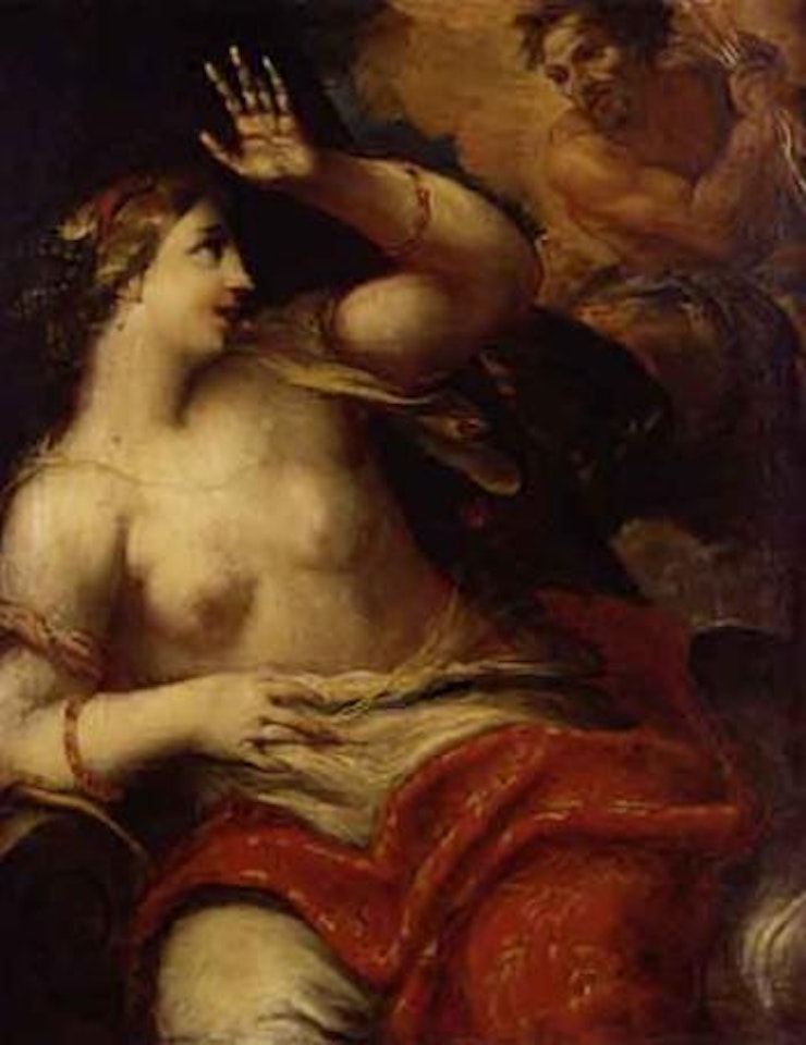Zeus et Semelee by Italian School