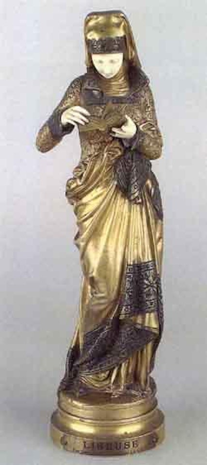 La liseuse by Albert-Ernest Carrier-Belleuse