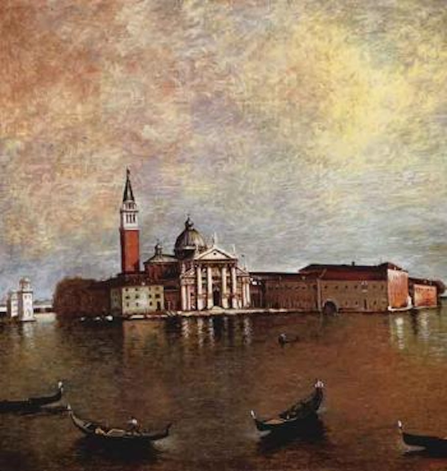 I'lle de San Giorgio by Giorgio de Chirico