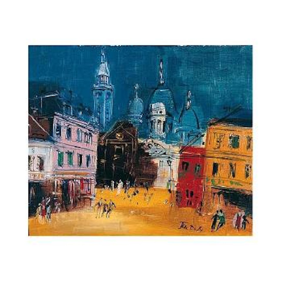 Place du tertre by Jean Dufy