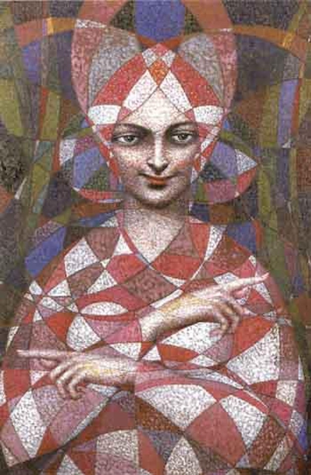 Portrait of a young girl by Boleslas Biegas